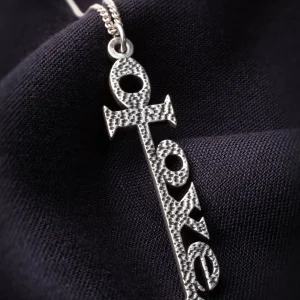 Sterling Silver L’Ankh Pendant & 18″ Chain